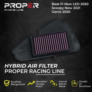 Filter udara proper genio | beat new 2020 up scoopy new 2021 led