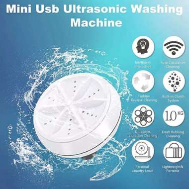 Turbine Wash Cleaner // Mesin Cuci Mini Portable Ultrasonic