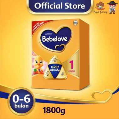 Promo Harga Bebelove 1 Susu Formula Bayi 0-6 Bulan 1800 gr - Blibli