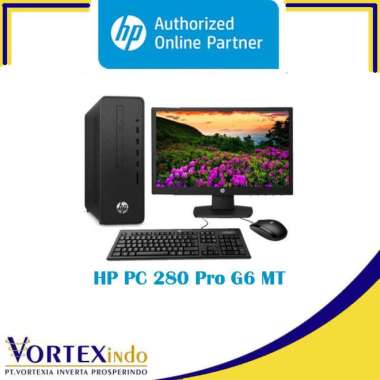 PC DESKTOP HP 280 G6 - i3-10100 1TB 16GB LED M22F 21.5" Win10 Pro