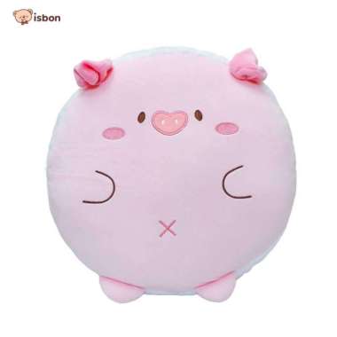 Bantal Boneka Bulat Karakter Hewan Lucu Bisa Untuk Bantal Kursi Duduk Ruang Tamu Tidur Dekorasi Kama
