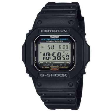 G-SHOCK G-5600UE-1DR Jam Tangan Pria Digital Tough Solar Hitam G-5600