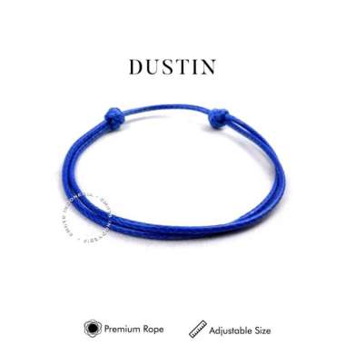 Emrys DUSTIN FULL COLOR Simple Bracelet Gelang Couple pria wanita termurah BLUE