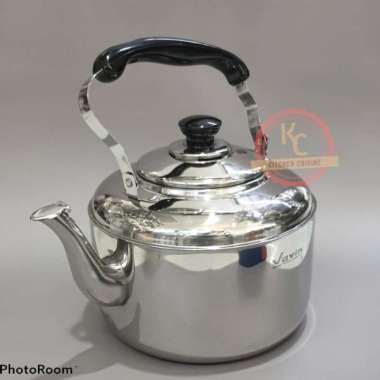 Teko Stainless Bunyi / Whistling Kettle 5 Liter Stainless Steel 304