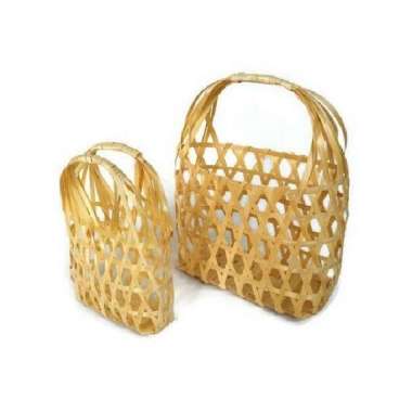 Keranjang hampers / tas anyaman parcel bingkisan hadiah kecil
