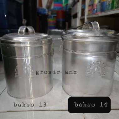 Dandang Bakso Alumunium 14 tipis