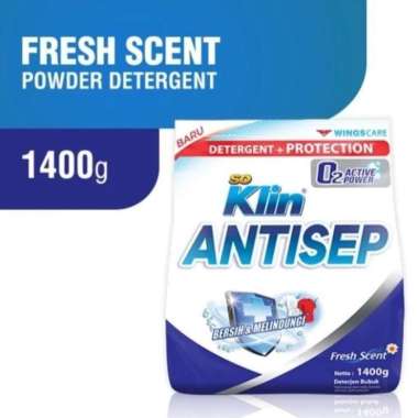 Promo Harga So Klin Antisep Detergent Fresh Scent 1400 gr - Blibli