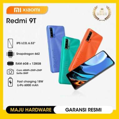 Xiaomi Redmi 9T Ram 6/128GB - Garansi Resmi