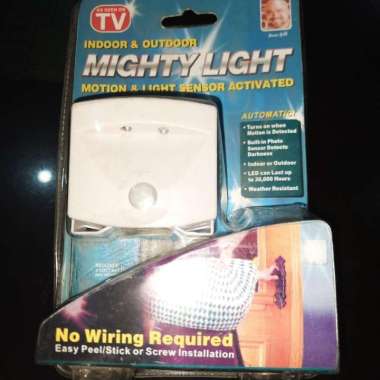 Motion and Light Sensor Activated - Lampu Sensor gerak dan cahaya