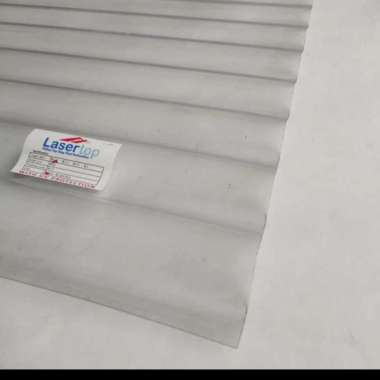 Seng LaserTop UV Gelombang Transparan 180 200 240 300 cm tebal 0.5 mm 210 cm