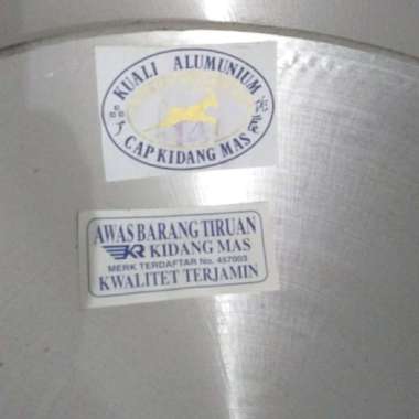 Wajan Kidang Mas Asli 14 Waja Tebal