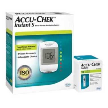 Accu Chek Instant Alat Cek Gula Darah + 50 Test Strip