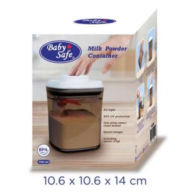 Baby Safe Premium Milk Container / Tempat Susu Bayi Baby Safe