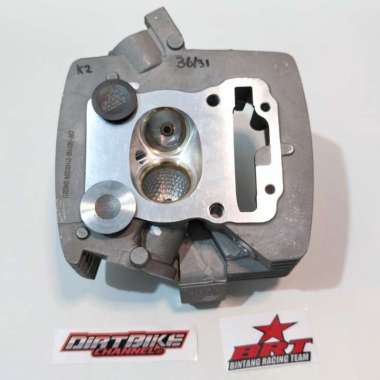 HEAD BRT CRF 150 PORTING CNC KLEP 34 29 & 36 31 ALBRONZE 34/29