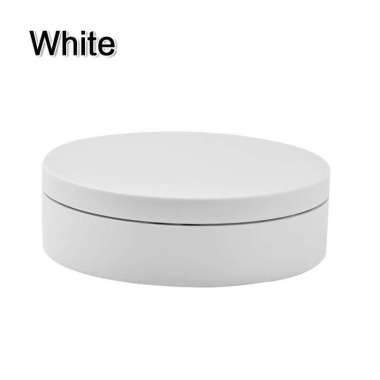 Turntable Tempat Foto Produk Berputar 360 Display Turn Table Studio Putih