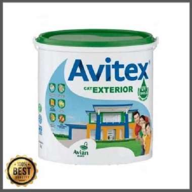 Avitex Exterior Cat Tembok 5kg SW Super White Ready Bandung