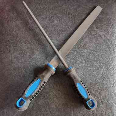 TORA Kikir Bulat dan Persegi Panjang 20cm Ready Bandung Kikir Bulat