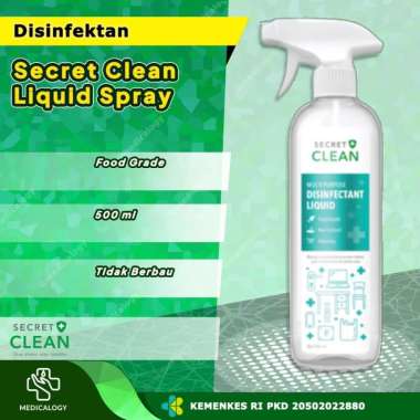 Secret Clean Multi Purpose Disinfektan Liquid Spray 500ml