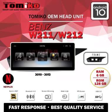 Head unit Android Tomiko OEM for Mercedes Benz W211/W212 2010-2012