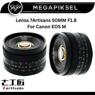 Lensa 7Artisans 50MM F1.8 For CANON EOS M FOR CANON