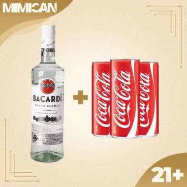 PAKET MIXER Bacardi + Cola