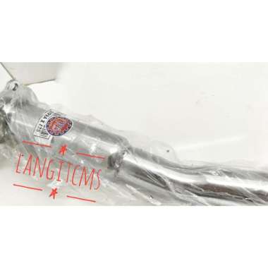 HAR Leher Knalpot Sambungan Knalpot PNP Supra X 125 Honda Chrome stainless Silver