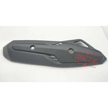 CMS Tutup Knalpot Tameng MK Pelindung Cover Knalpot Vario 125 Fi Honda Hitam