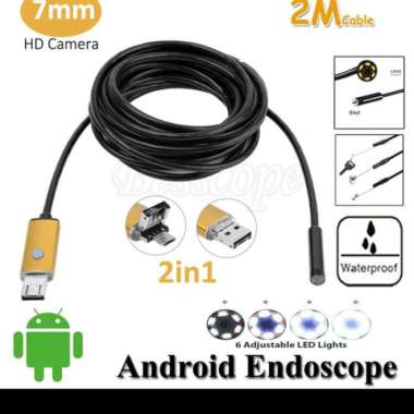 ENDOSCOPE KABEL CAMERA ANDROID USB 5METER LENS