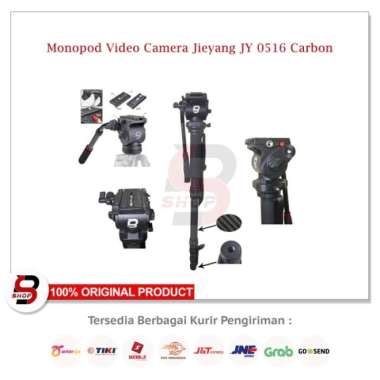 MONOPOD VIDEO CAMERA JIEYANG JY 0516 CARBON Big Base