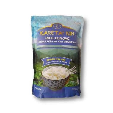 BERAS PORANG SHIRATAKI RICE KONJAC KARETA KIN 1KG
