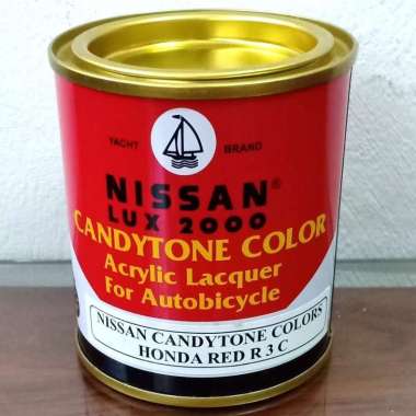 cat Candy tone Nissan Lux 2000 - Honda Red R-3C (candy red / merah)