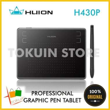 Huion H430P Graphic Drawing Pen Tablet Pentab Android alt H640P HS64 H420 BLACK