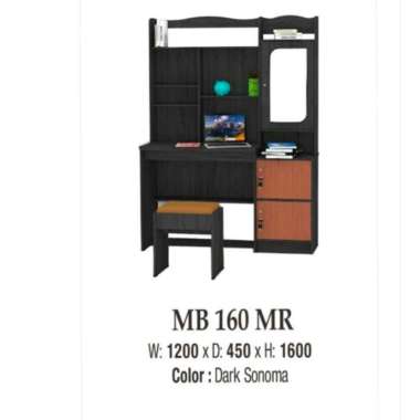 MB 160 MR Meja Belajar Meja Tulis Minimalis Meja Belajar Besar (khusus wilayah palembang)