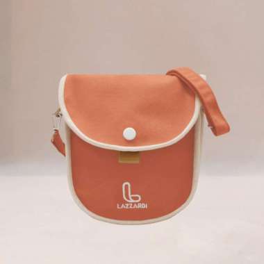 MEORI MIDNIGHT |MNM X LAZZARDI| Tas Handphone Wanita Sling Bag HP ORI Peach