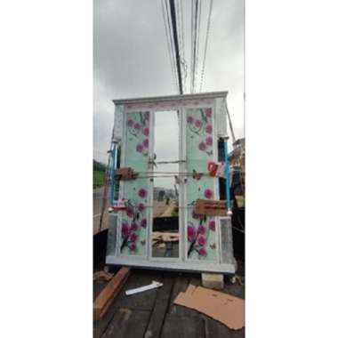 Lemari pakaian aluminium khusus wilayah palembang