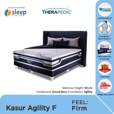 SC THERAPEDIC New Series Kasur Springbed Agility F (Fullset) 180 x 200