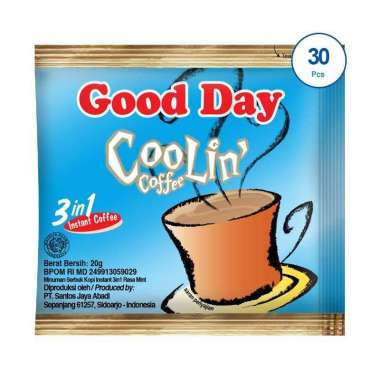 Promo Harga Good Day Instant Coffee 3 in 1 Coolin