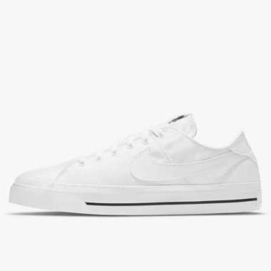 Nike Court Legacy Canvas [CW6539-100] White Mens Original BNIB - Sepatu Pria 45