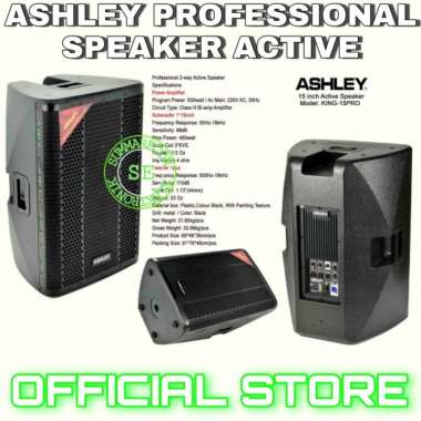 speaker aktif 15 inch original ashley king 15 pro Multicolor