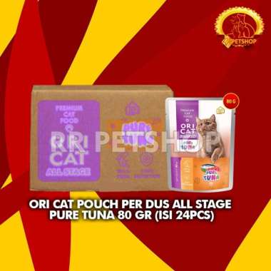Makanan Basah Kucing Ori Cat Pouch All Stage WetFood Grosir Dus 24Pcs CHICKEN