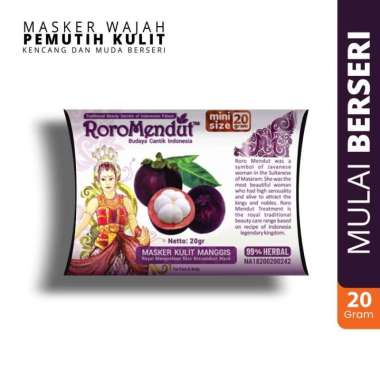 RORO MENDUT MASKER JERAWAT BROTOWALI Manggis