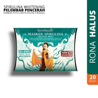 RORO MENDUT MASKER JERAWAT BROTOWALI Spirulina