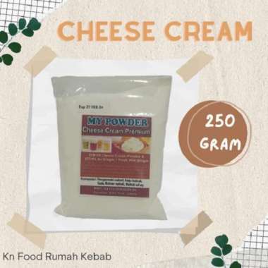 BUBUK CHEESE CREAM PREMIUM 250 GRAM/ TOPING MINUMAN - 250 GR