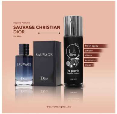 Jual Parfum Murah Sangat Wangi La Paris Dior Sauvage Online November 2020 Blibli