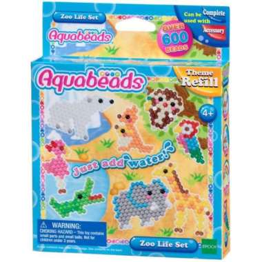 Mainan Edukasi Aquabeads Zoo Life Set