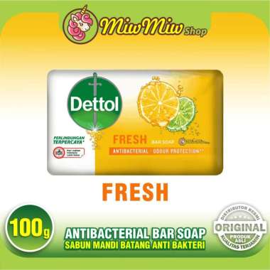 Promo Harga Dettol Bar Soap Fresh 100 gr - Blibli
