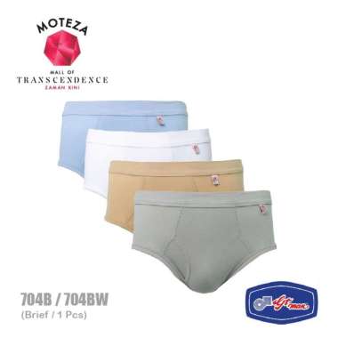 Celana Dalam pria Underwear Brief Pria - GT Man 704 PUTIH XL