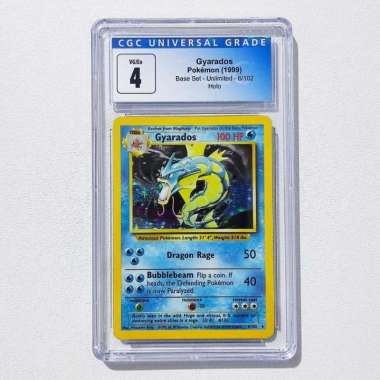 Gyarados 6/102 Base Set Holo CGC 4 - Graded Pokemon Card