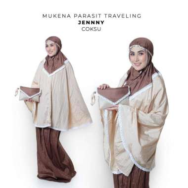 PUSAT GROSIR MUKENA DEWASA PARASIT JENNY COKSU