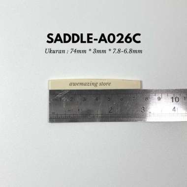 Nut & Saddle Gitar Akustik Acoustic Guitar ABS Plastic Alice SADDLE-A026C